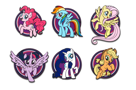 My Little Pony Pin Set